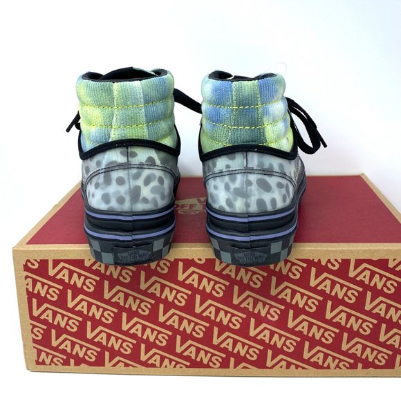 Vans Super Comfycush Blotche Gray Velvet Casual Shoes Women's Sizes VN0A4UVM2QK - Picture 3 of 9